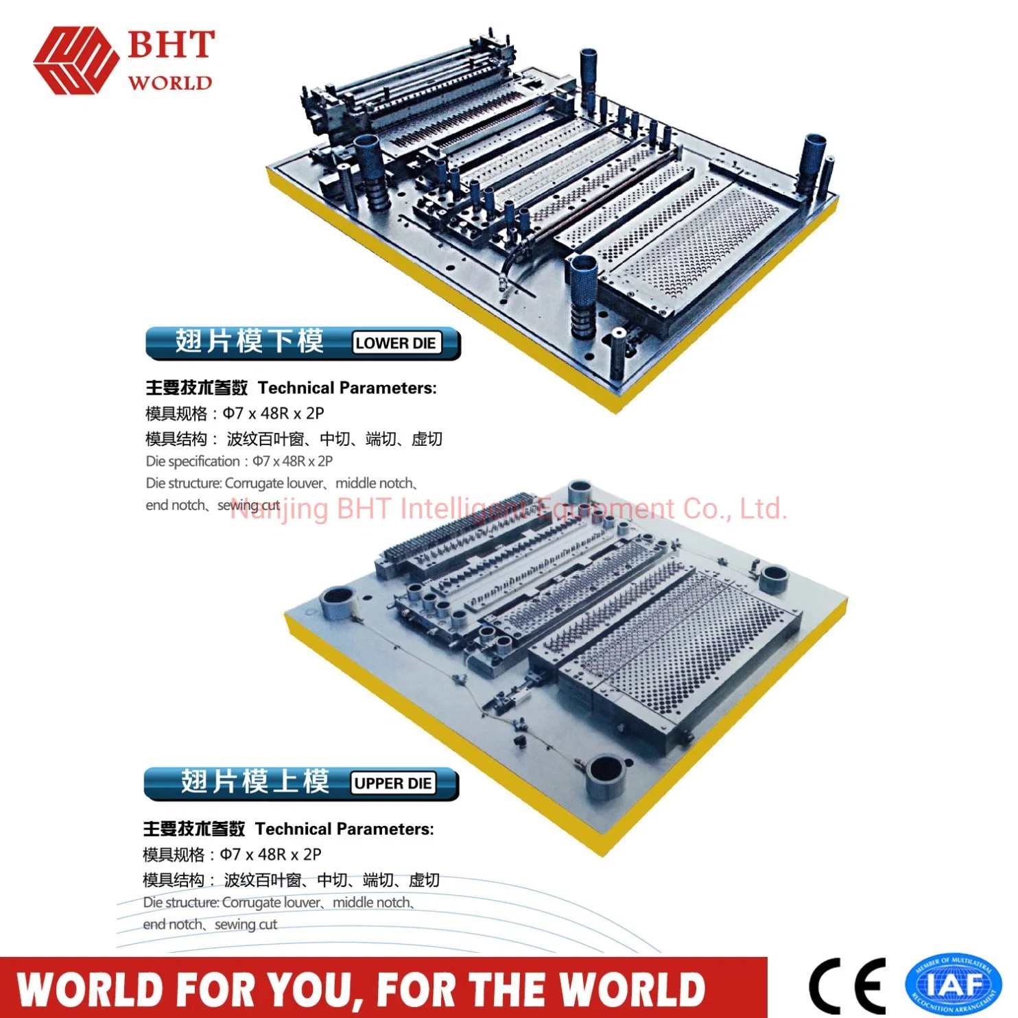 Stamping Mould / Progressive Die for Punching Air Conditioner Fins