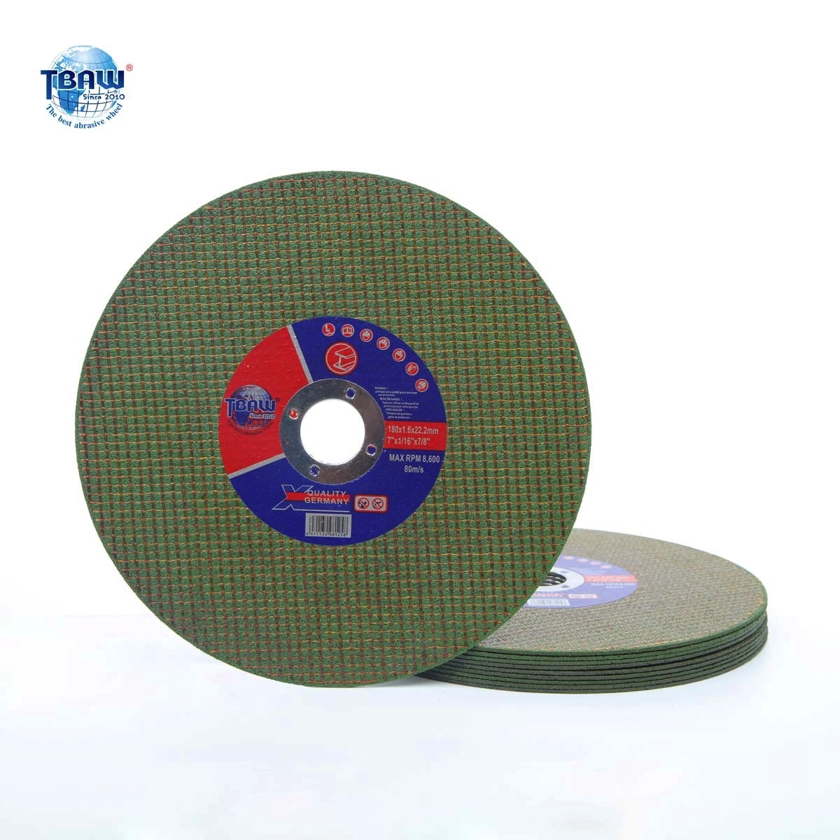 Original Factory 7' 180 mm High Speed Cutting Disc, Cutting Wheel, Cut off Wheel, Grinding Wheel New Type 7 Inch Thin Metal Cutting Discs 180 mm