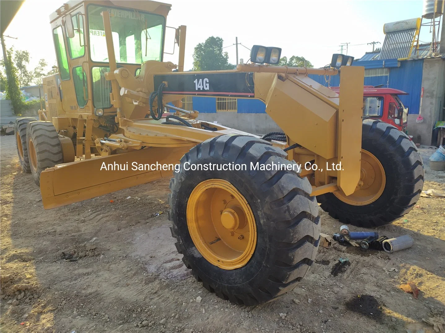 Cheap Caterpillar 14G Motor Graders Cat Road Machinery Used Motor Graders