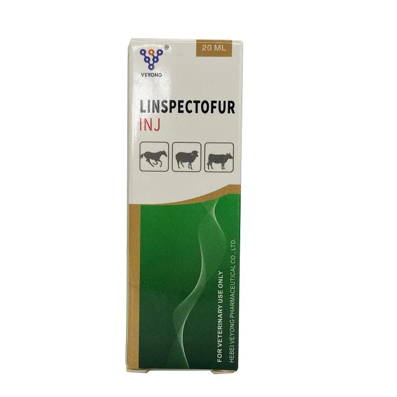 Los medicamentos veterinarios usa el 5% de sulfato de lincomicina HCl Specinomycin + 10% de la inyección