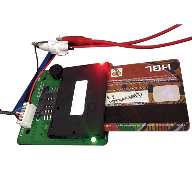 Schreibmodul für RS232-Schnittstellen-DIP-Smart Card-Lesegerät mit Schwarz Blende