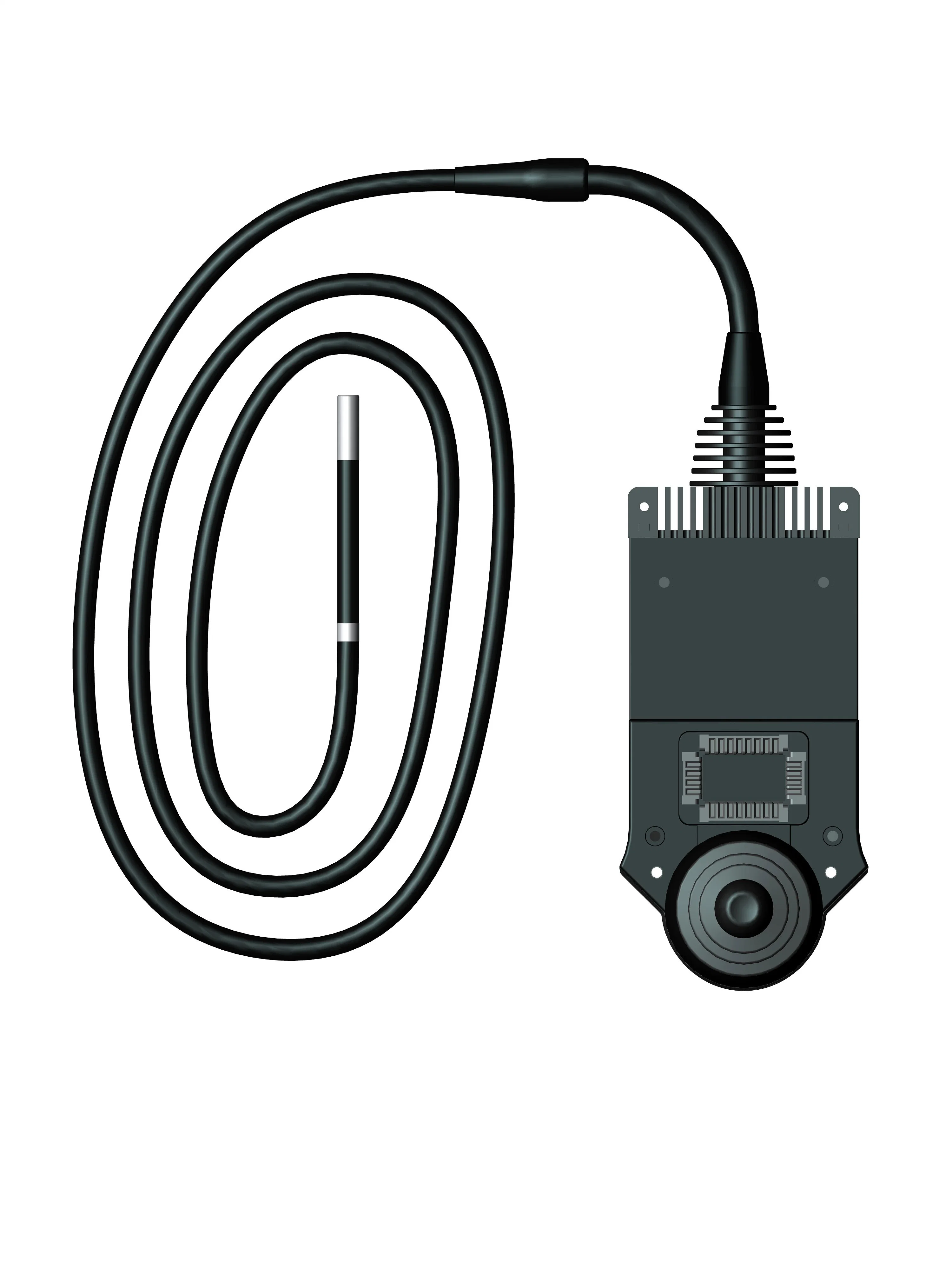 Vidéoscope industriel avec lentille de sonde 3,9 mm, câble de test 2 m, étanche IP67, écran tactile 5.2 pouces, étanche IP67