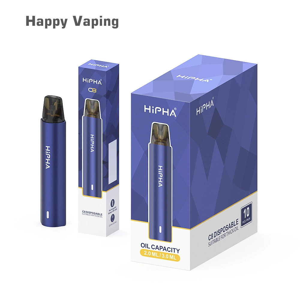 Wholesale/Supplier Best Disposable/Chargeable Rechargeable Battery Electric Vape Vaporizer Empty Vape Thick Oil Hhc Dabwood