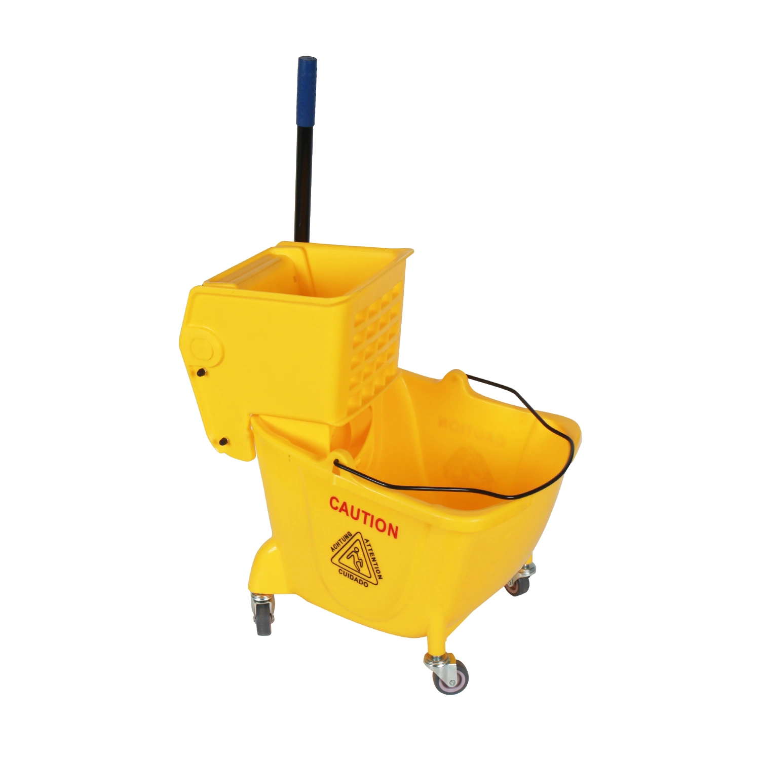 24L Nuevo estilo cucharón MOP profesional Wringer Trolley Limpieza sin manos