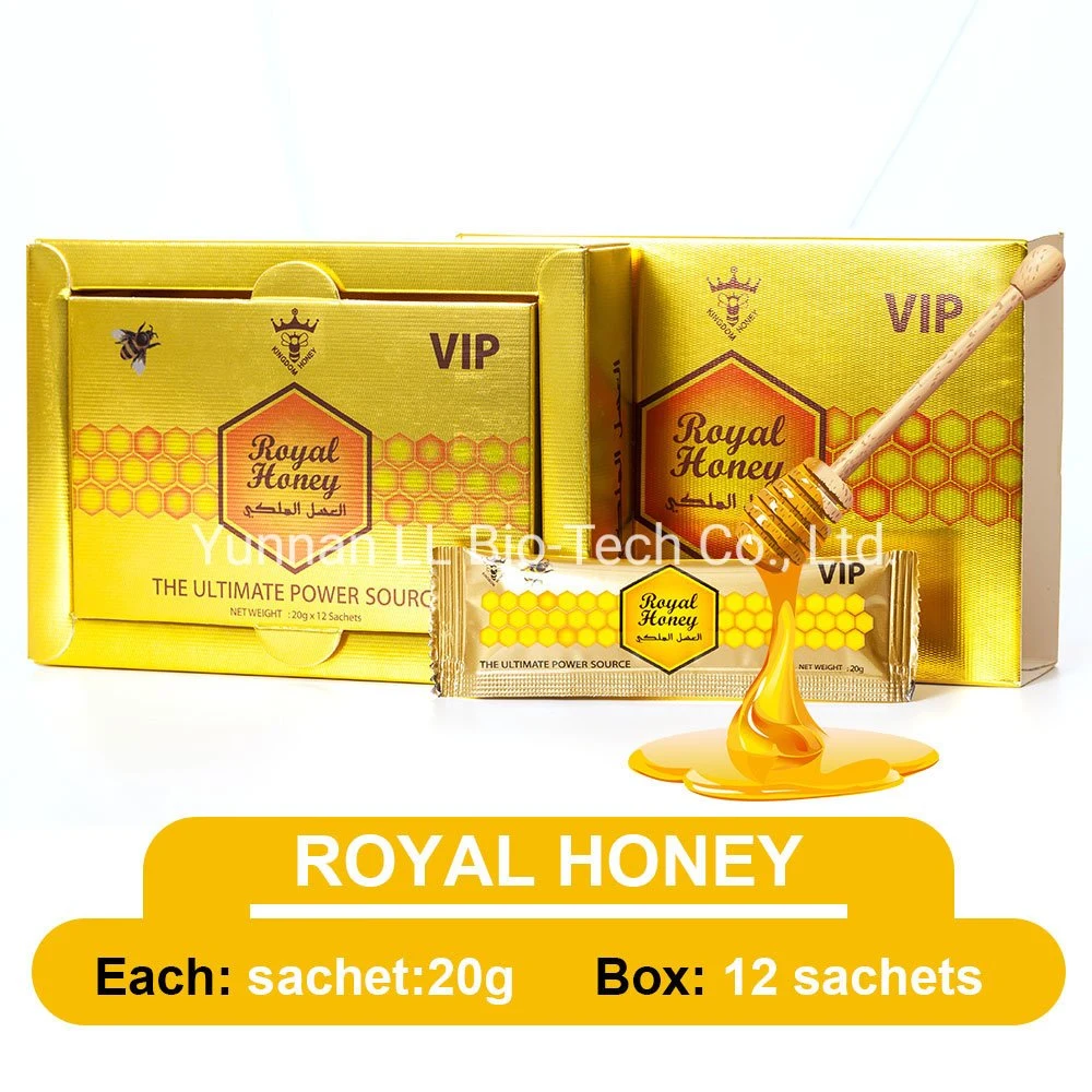 Worldwide Hot Selling VIP Royal Honey 12 Sachets * 20g