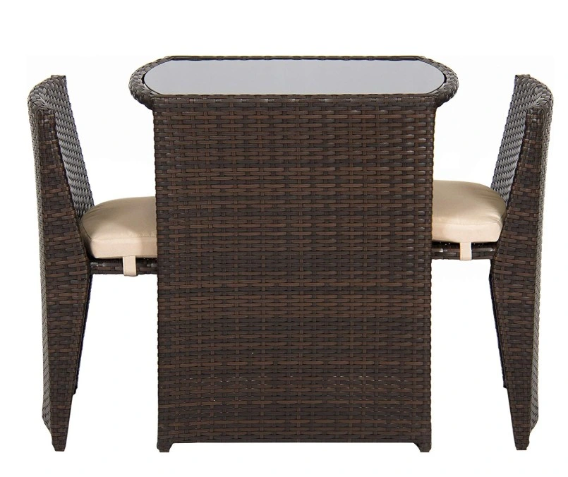 Einzigartiges Design Moderne Wasserdichte Outdoor Gartenmöbel Rattan Couchtisch Gartensets