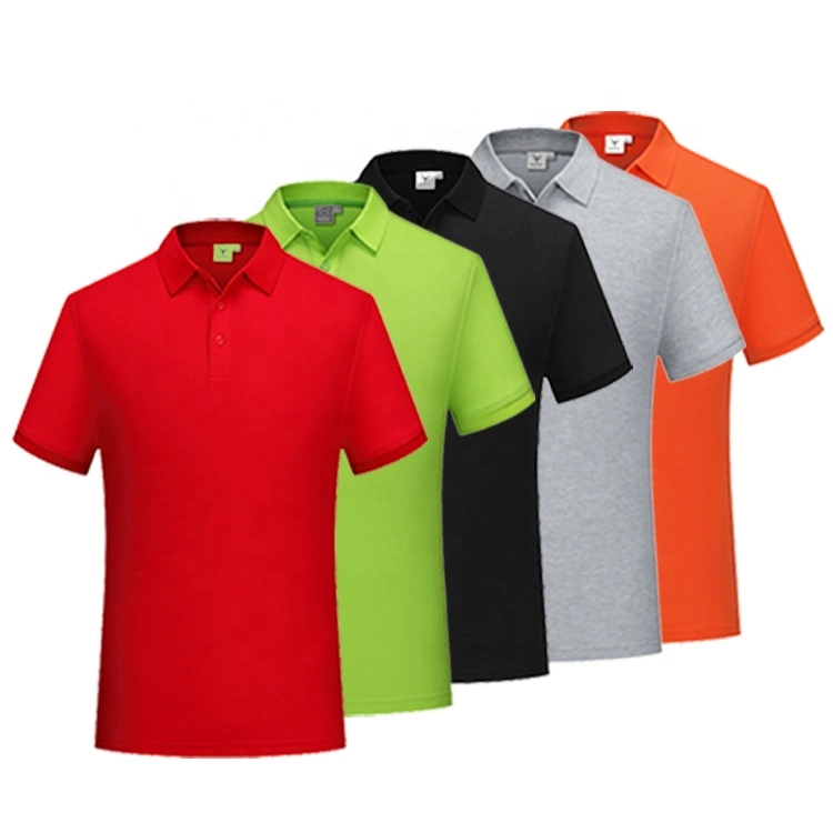 Custom Golf Sport Printing Embroidery Striped Short Sleeve Oversize Unisex Polo Shirt