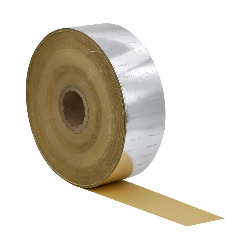 Papel laminado de aluminio para envolver mantequilla