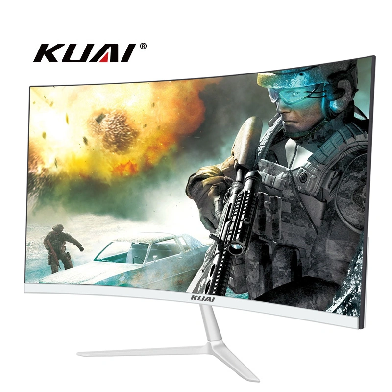 Full HD 1080P Computer LCD Monitor OEM 27inch 144Hz 4ms 22'' Frameless Bulk PC Desktop Multi Curved Gaming Monitor 240Hz 4K