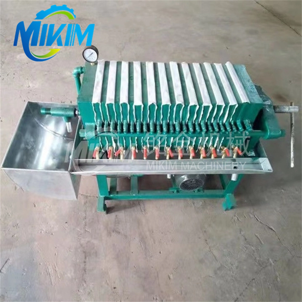 Engine Oil Filter Stainless Steel Oil Purifier Plate and Frame Filter Press Equipment Sunflower Soybean Peanuts Oil Making Production Line