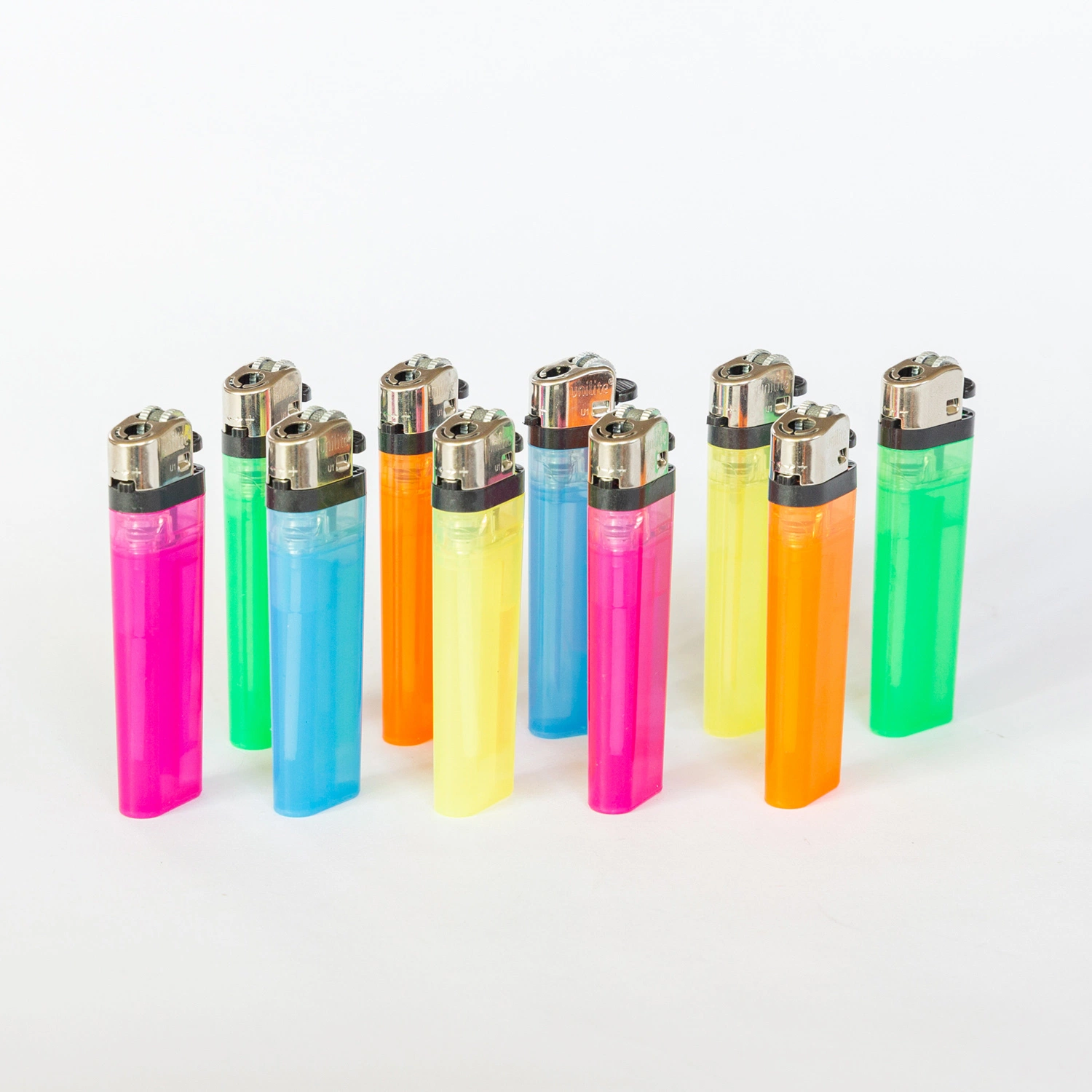 Wholesale/Supplier Disposable Cheap Gas Plastic Encendedor Custom Cigarette Disposable Flint Stone Lighter