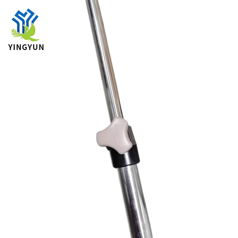 Medical Device Stainless Steel IV Drip Stand Pole for Hospital/School/Clinic/Home