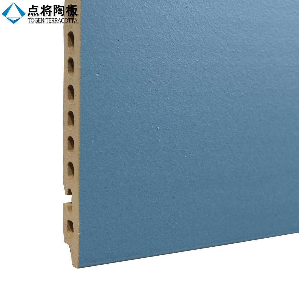 18mm Natural Surface Clay Panel Terracotta Wall Facade