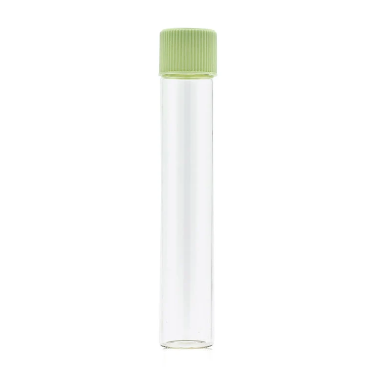 116mm Screw Cap Cartridge Tube Customiazed Color Child Safety Glass Tube