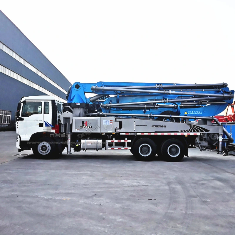 Manufacturer! 38m Truck Mounted Concrete Pump Concrete Boom Pump Truck with Best Price for Sale