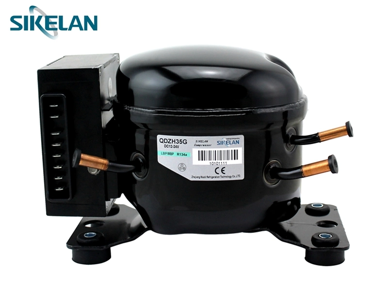 Sikelan DC 12V 24V R134A Hermetic Refrigeration Compressor Qdzh35g