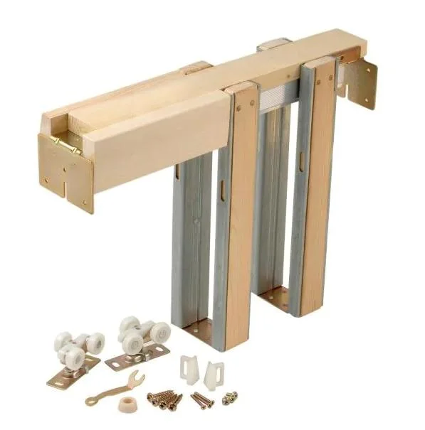 1500 Series 24 in. to 36 in. X 80 in. Universal Pocket Door Frame for 2X4 Stud Wall