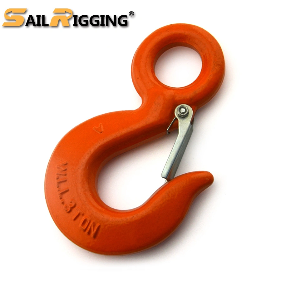 Drop Forged Safety S320 Eye Slip Hook with Latch