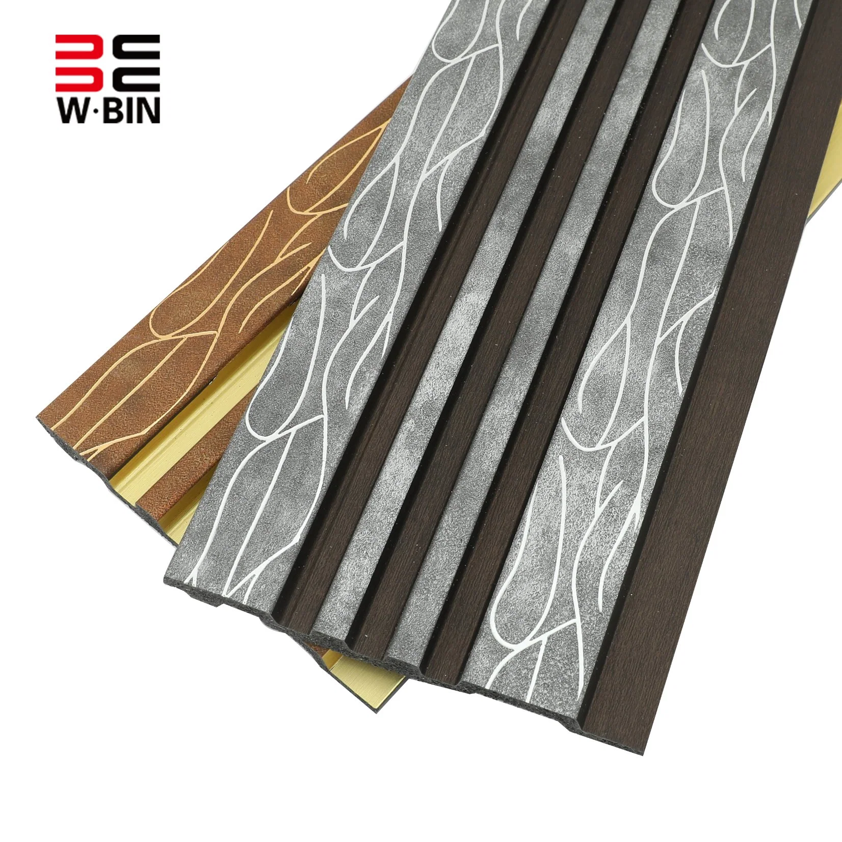 PS Wall Panel Louver Decoration Cladding Fluted Anti-Mould with High Quality