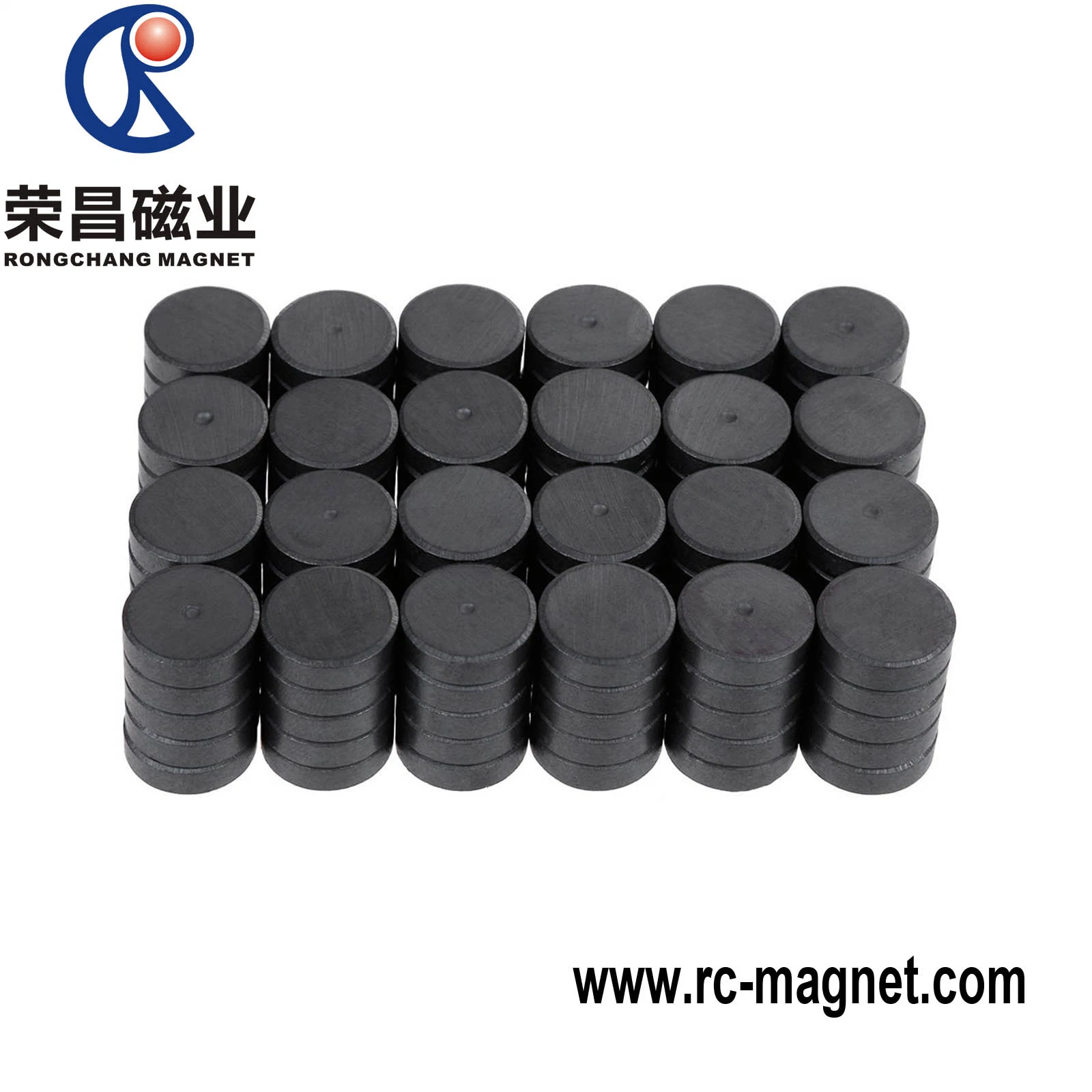 Wholesale Strong Powerful High Quality Performance Cylidner Disc Ferrite Magnet Rcmag