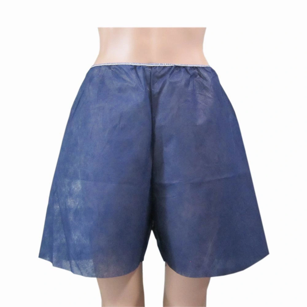 Disposable SMS Non Woven Exam Shorts Pants Boxers