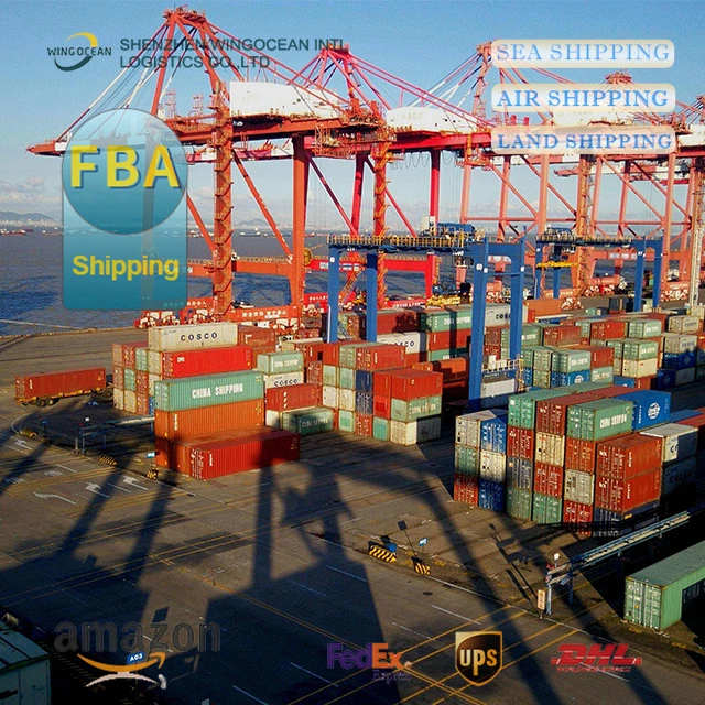 Door to Door Services Sea Freight Forwarder Amazon Shipping China Shipping Agent to USA