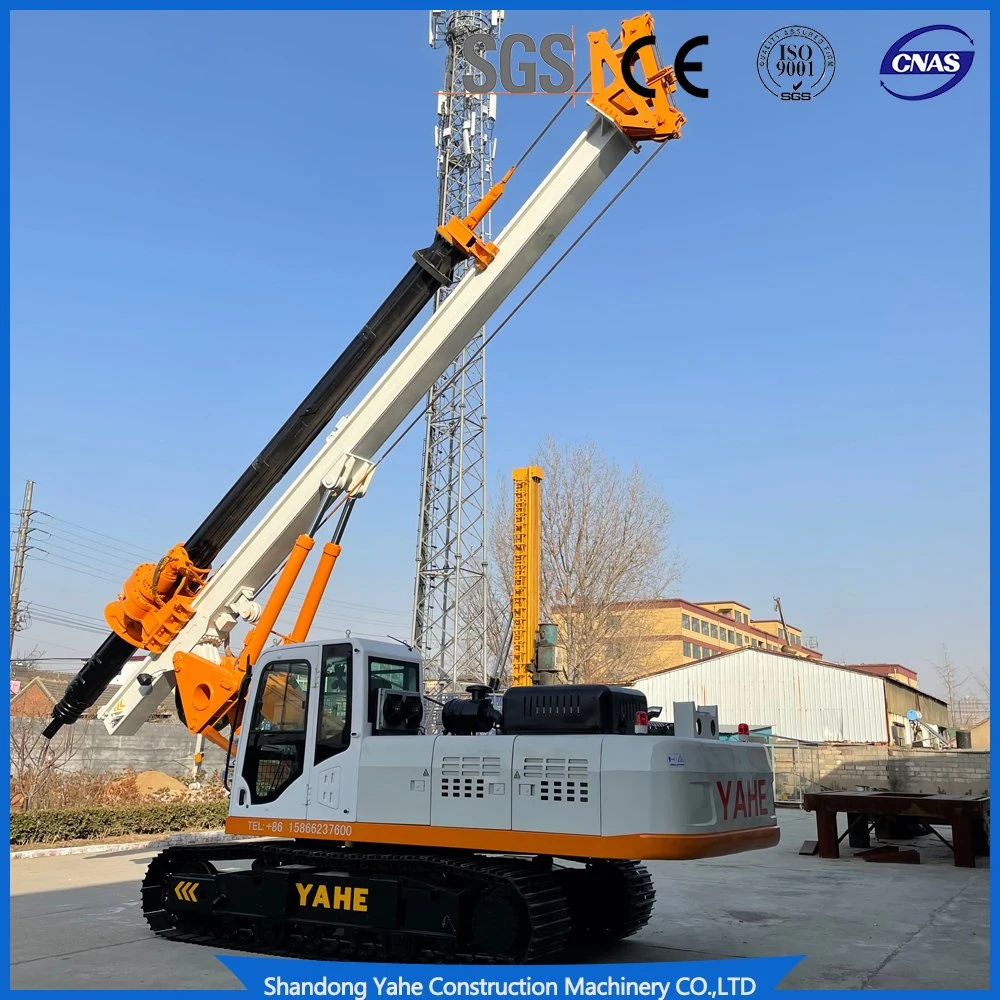 Small Hydraulic Crawler Water Well Rotary Excavating Drilling Rig Machine for Ce with Cummins Engine