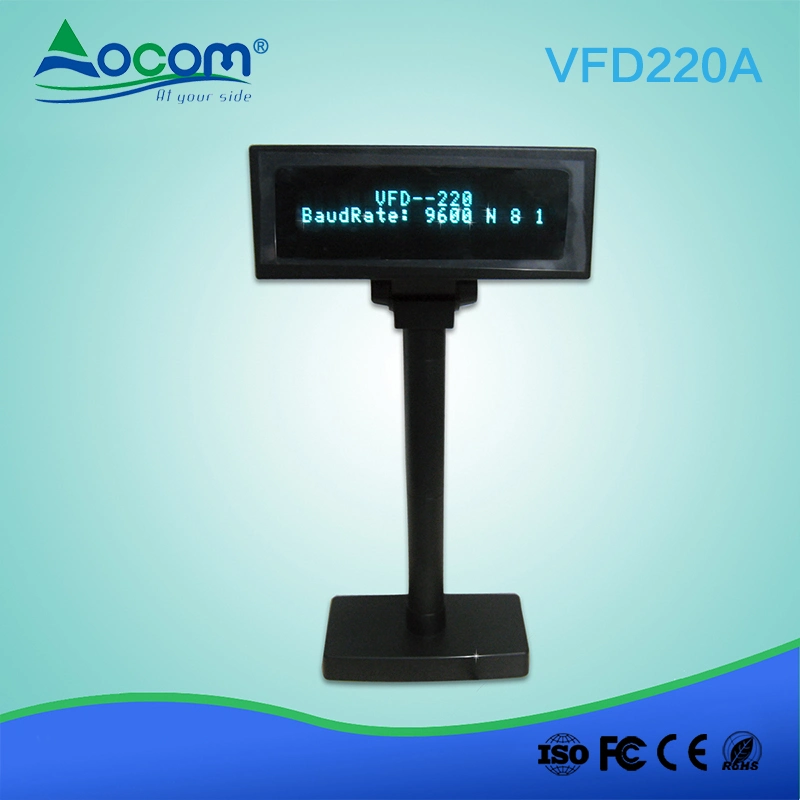 VFD220A Factory Best Price VFD LED POS Pole Customer Display