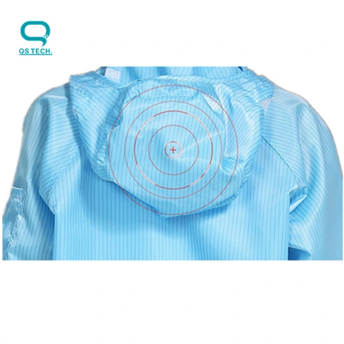 High-Surface Resistance Anti-Dust 5mm Grid Embedded Conductive Clothing