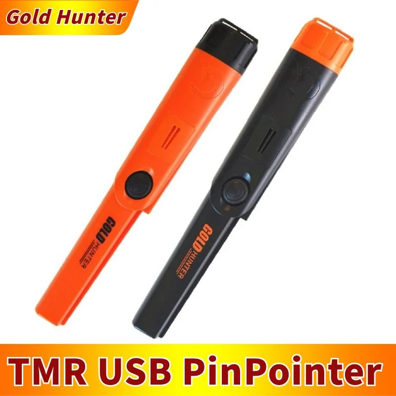 Livraison gratuite Gold Hunter Pinpointer TMR Rechargeable Pinpointer du détecteur de métal sous-marin étanche du détecteur d'or d'identifier le détecteur de métal