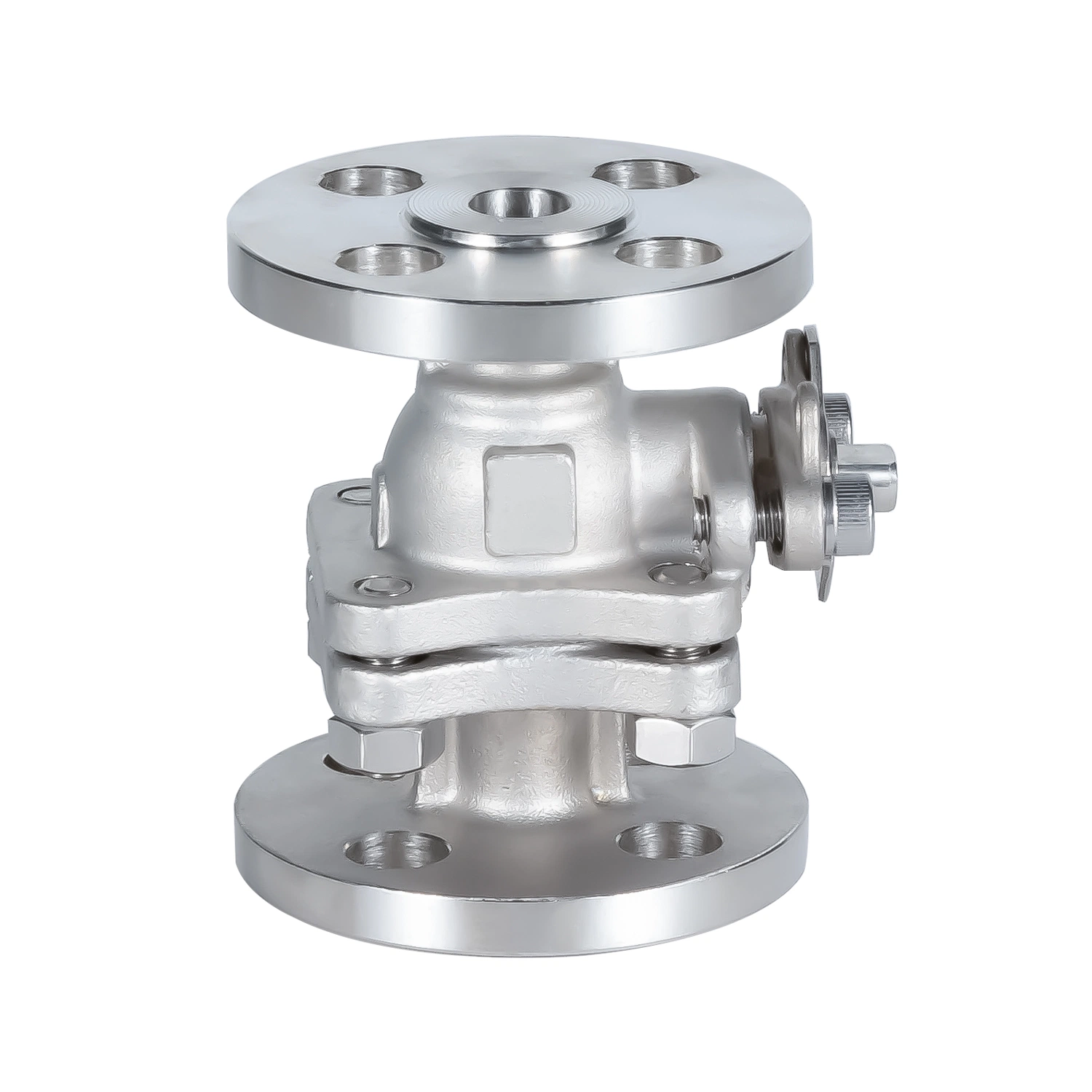 Hot Sale Investment Casting 2PC ANSI Stainless Steel SS304/SS316 Industrial Rating Class 150lb 300lb Flange Ball Valve 150lb 300lb