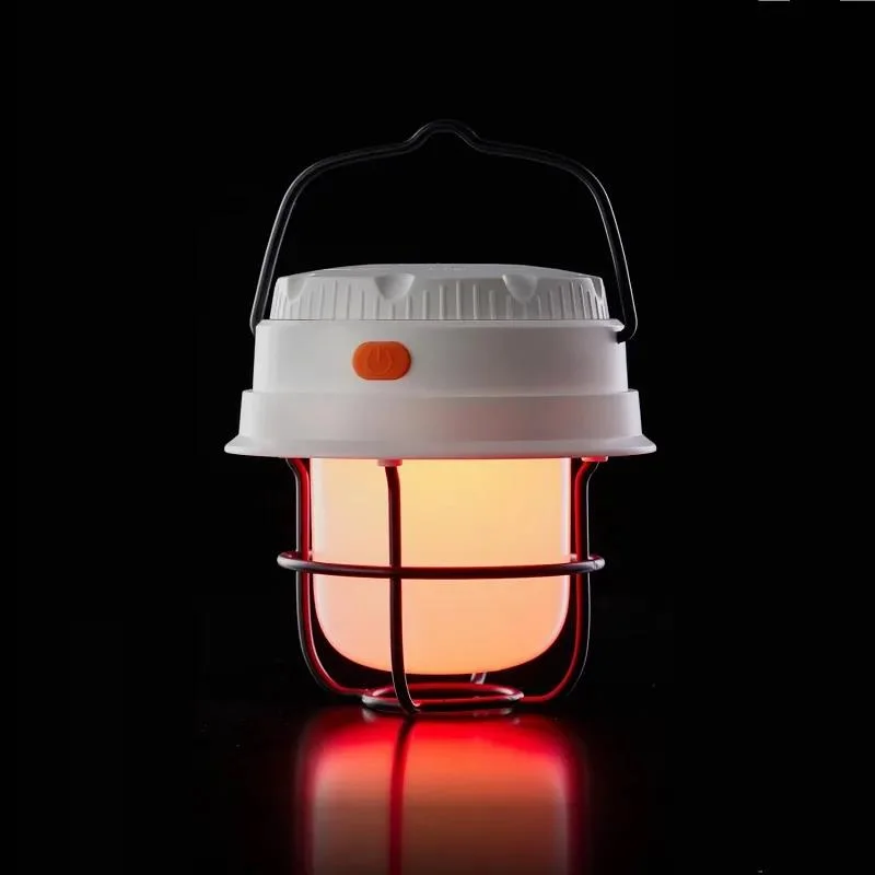 New Design Wall Lamp Portable 3*AAA Dry Battery LED Vintage Lantern Lights Outdoor Hanging Tent Retro Camping Lamp