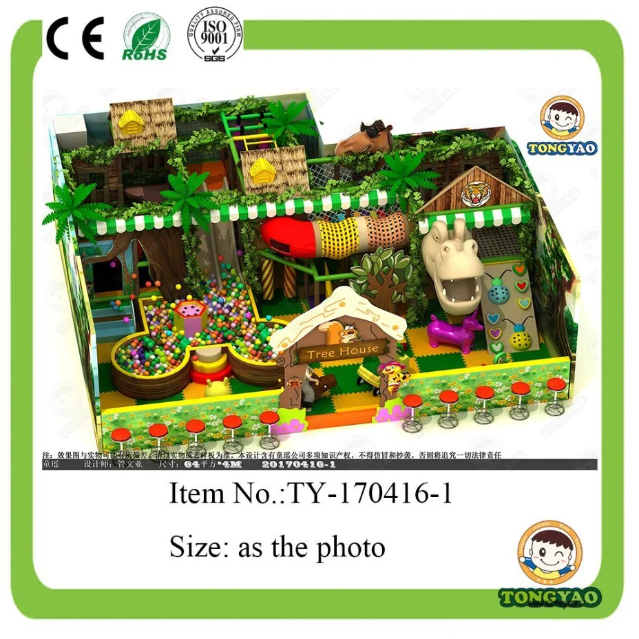 Ty-14024CE Approved Forest Theme Indoor Playground