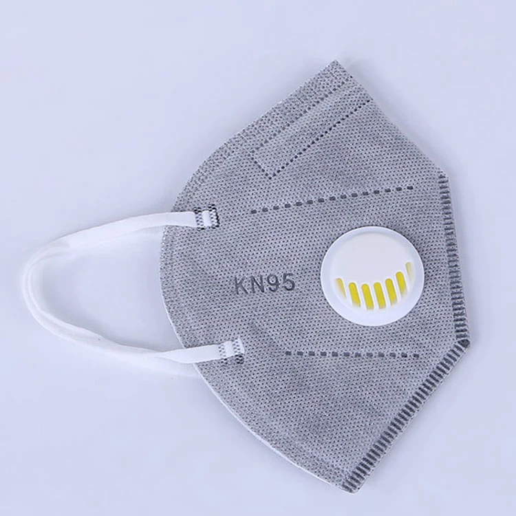 Wholesale New Style Non-Woven Active Carbon KN95 Dust Mask Anti Pollution Smog Sport Face Air Mask with Valve