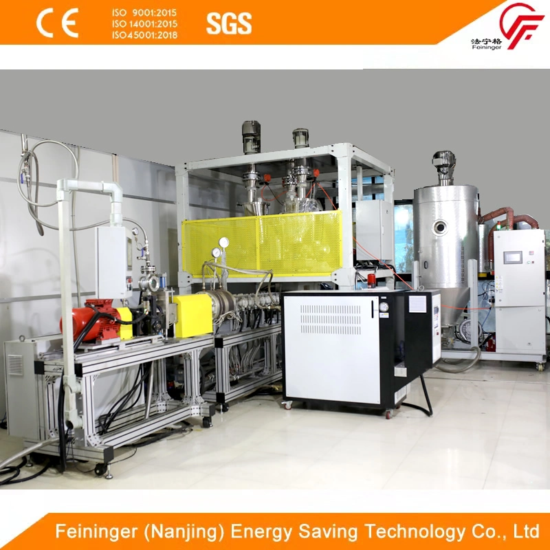 Single-Stage Extruder Physical Foaming Laboratory Machine Test Equipment for Thermoplastics Such as Pet TPU Pbat PLA PA PPO