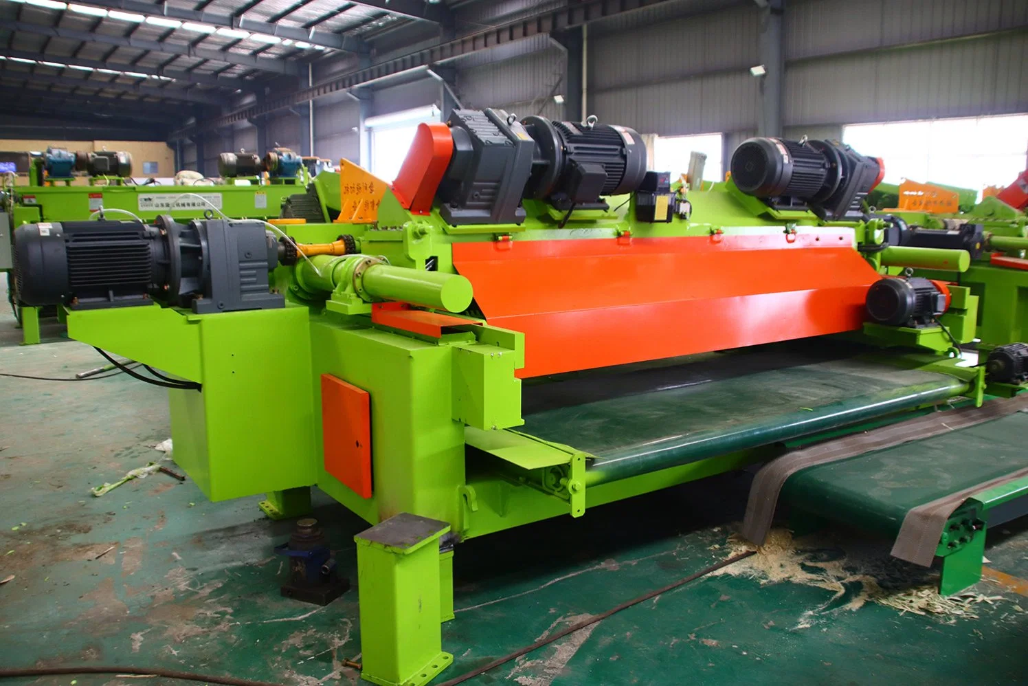 OSB Peeling Machine Wood Working with CNC Woodworking Machinery Production Router