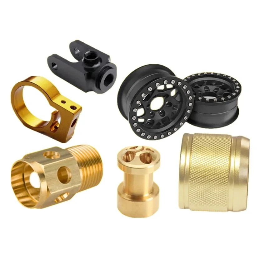 Custom Precision CNC Machining Parts Brass Lathe Turning Parts