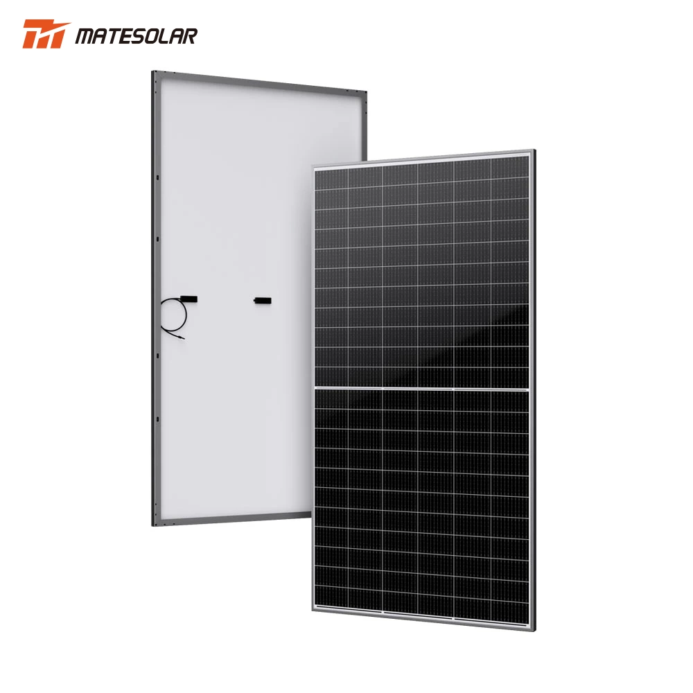 Mate Transparent Mono Crystalline Solar Panels 675W 680W 700W With High Power