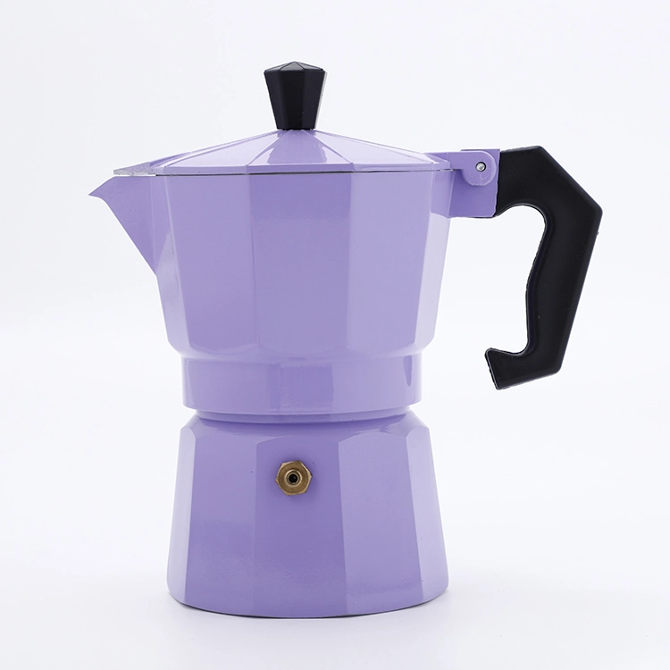 6 chávena de café Espresso em alumínio Fogão Moka Pot ou café com design moderno e preço razoável