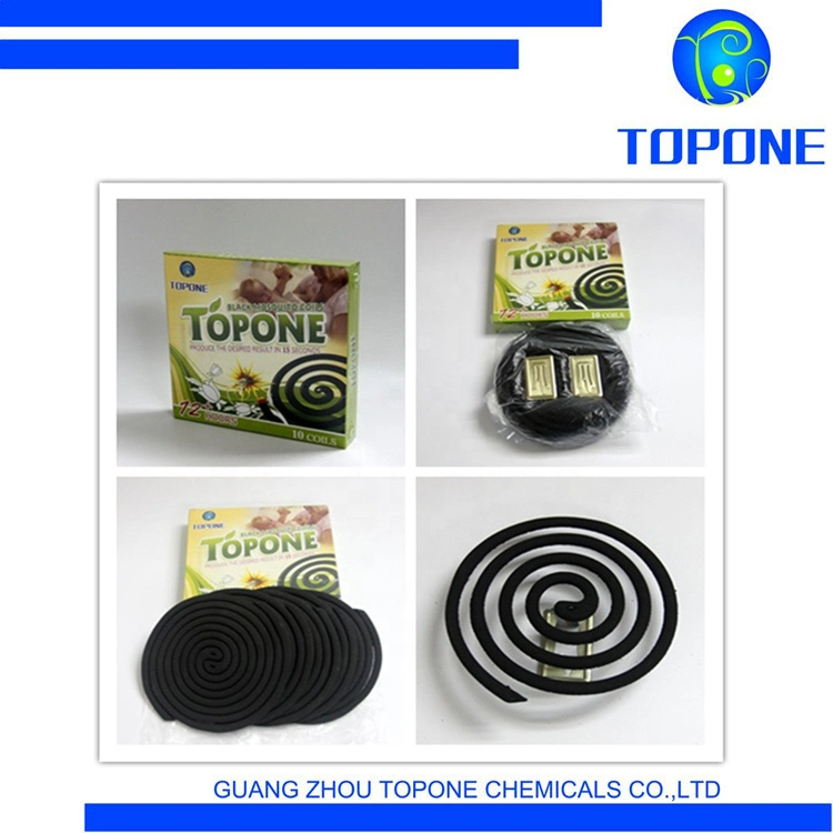 Topone Indoor Anti Mosquito China Wholesale/Supplier Incense Black Mosquito Coil with OEM