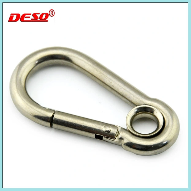 Rigging Hardware Carabiner Steel Snap Hook with Eyelet DIN5299 a