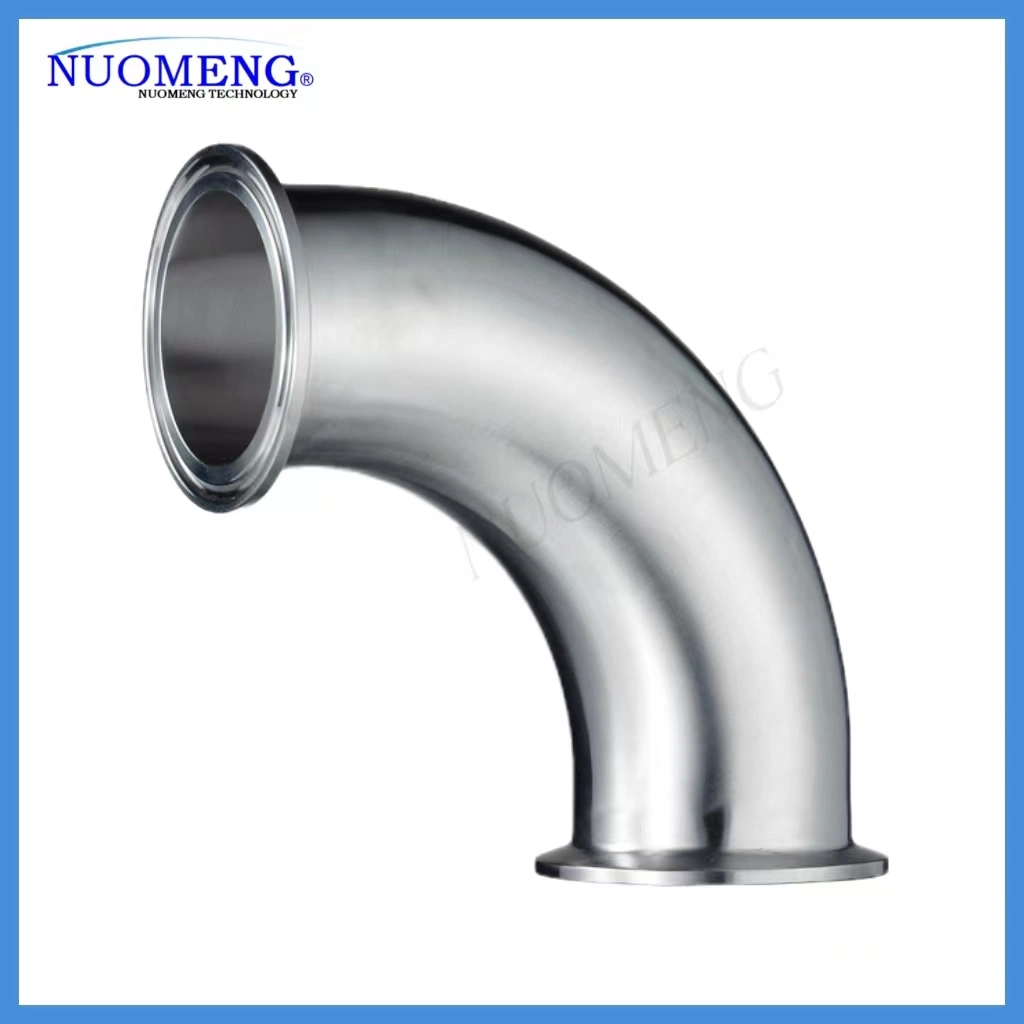 Sanitary Stainless Steel Pipe Fitting: 90 Degree Male Nut Type Elbow (SMS)