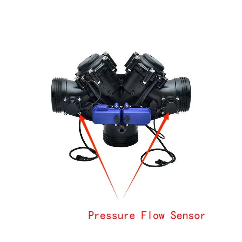 Sensor de nivel de agua de radar telemétrico de alta precisión Xfdz para canal abierto Flujo del canal de riego