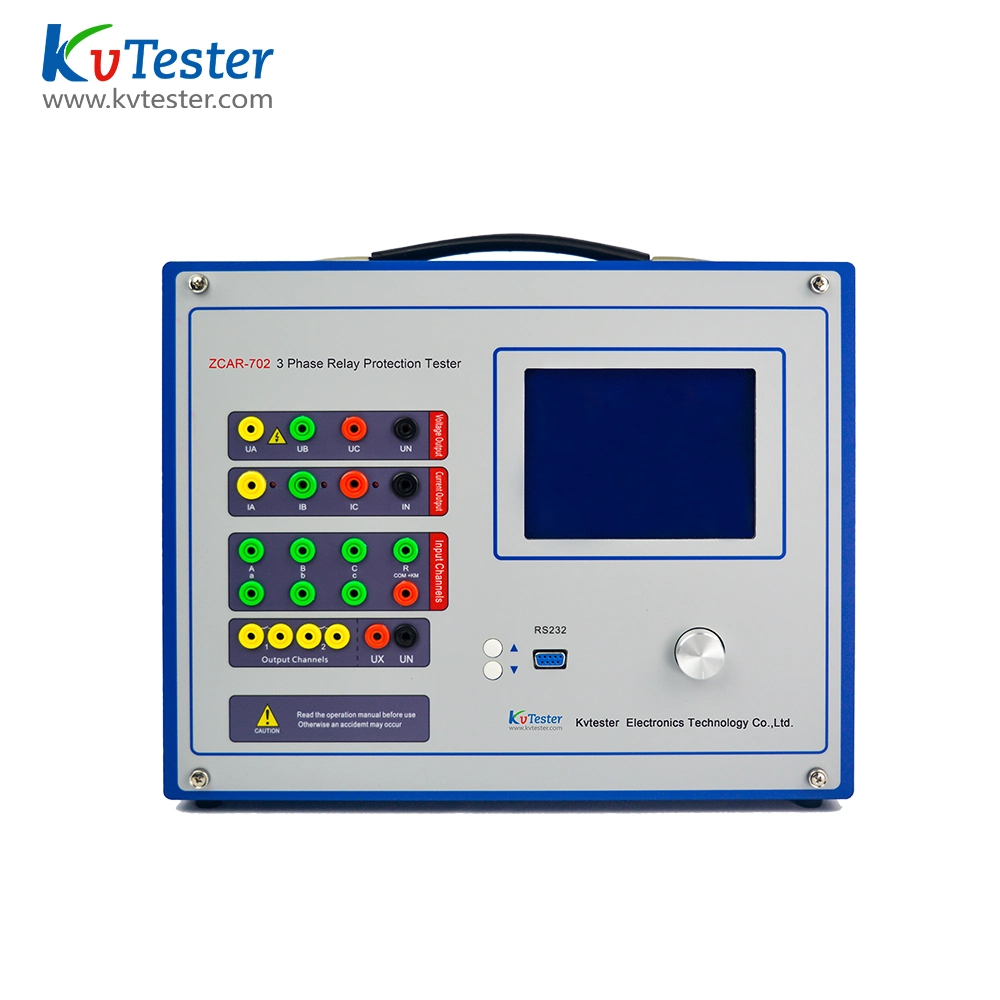 3-Phase Digital Automatic Kvtester Over Current Relay Protection Test System