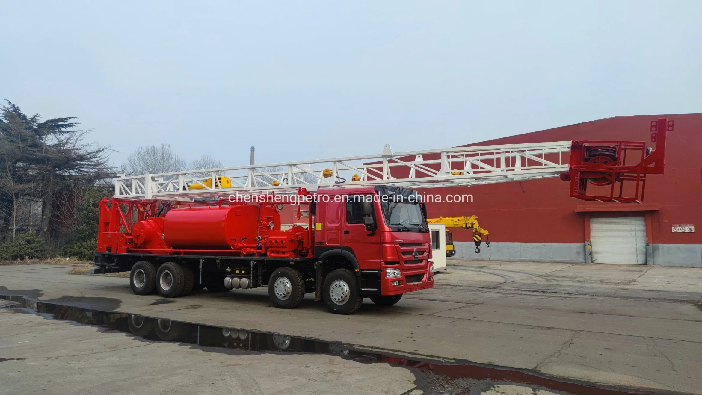 FBU Flushby Rig Flushing by Unit Xj150HP 30t/50t 5000psi 35MPa Für Spülbrunnen und Workover Rig Zyt Petroleum