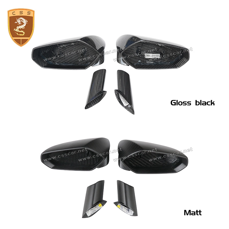 Lp700 Car Side Rearview Mirror Covers for Lamborghini Aventador 3K Real Carbon Fiber Rear View Mirror Cover