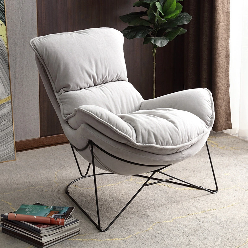 Mecedora de lujo ligero sofá cama sofá cama Living Room Home Leisure Chair Mobiliario de casa