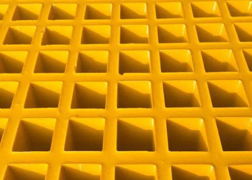 Factory Supply 1.5''*1.5''*1.25'' FRP Molded Grating 48" * 144" Gritted Plastic Floor Sheet for Sale