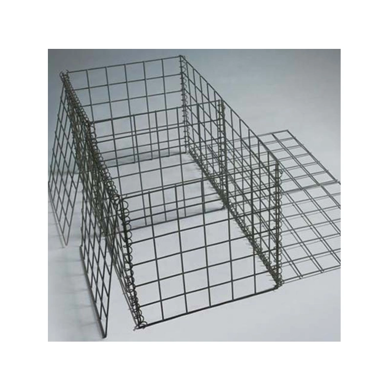 Zinc Coated Landscape Stone Cage Garden Fence Welded Mesh Gabion Basket