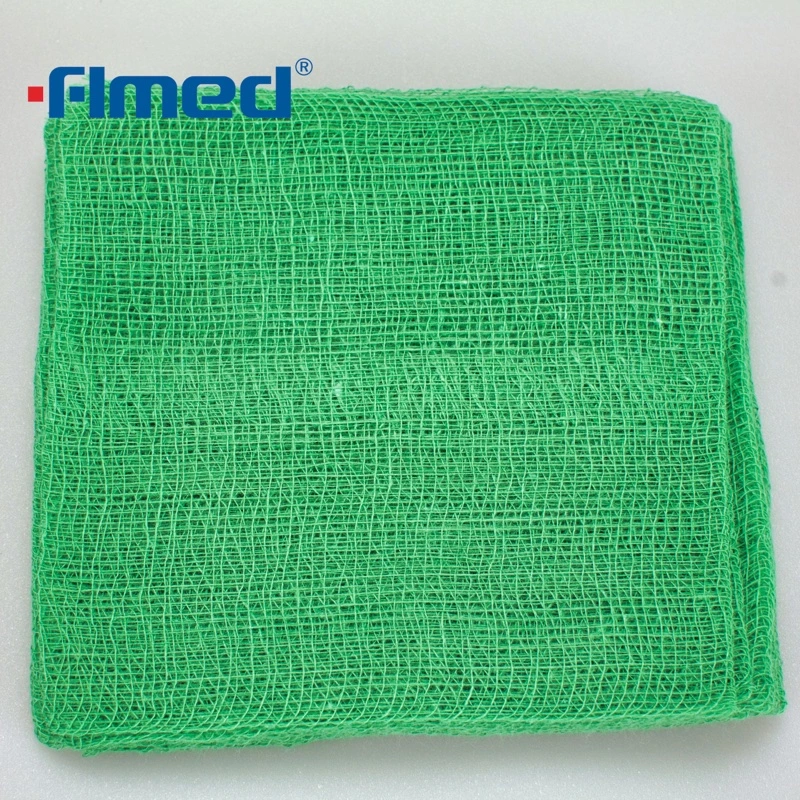 100 Pieces, 4 Layers 7.5 Cm X 7.5 Cm, 30g, Non Sterile, Non Woven Fabric Gauze Swabs